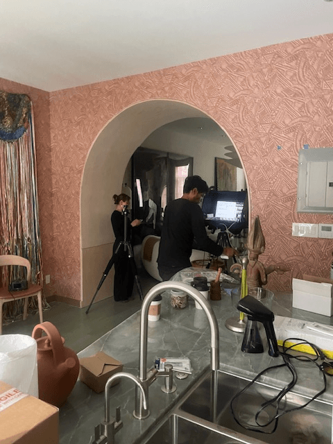 Custom Living Room Storage