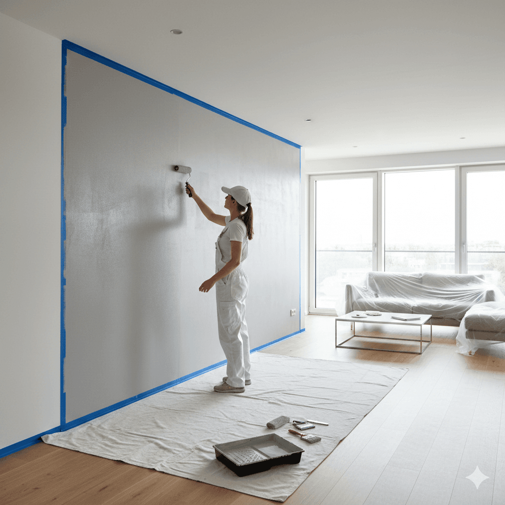 Interior painting and finishing